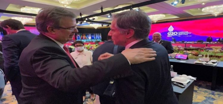 Marcelo Ebrard alista próxima reunión de AMLO con Biden Marcelo Ebrard alista próxima reunión de AMLO con Biden
