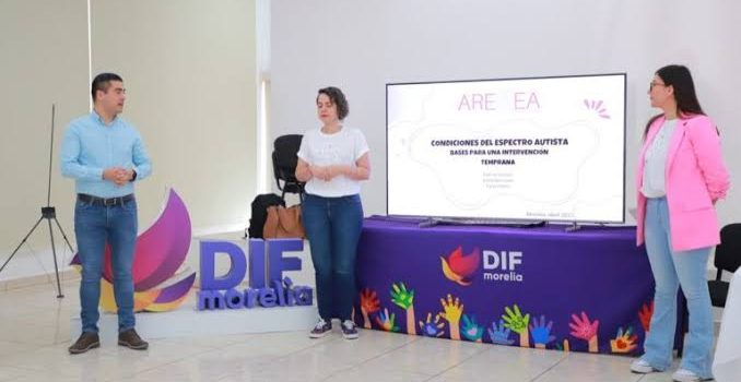 DIF Morelia presenta conferencia sobre autocuidado para familias con hijos con neuro divergencia