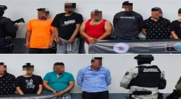 Capturan a 8 colombianos que fabricaban explosivos para drones en Michoacán