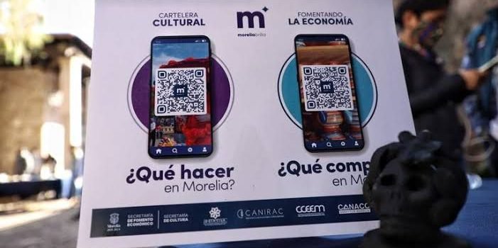 Instalados, 30 mil códigos QR para promocionar el turismo en Morelia