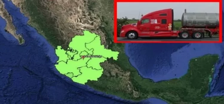 Alerta en Michoacán y 7 estados más por robo de tanque con acrilonitrilo