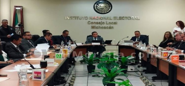 Instala el INE Consejo para el proceso electoral en Michoacán