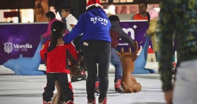 Regresa pista de hielo al centro de Morelia el 1 de diciembre