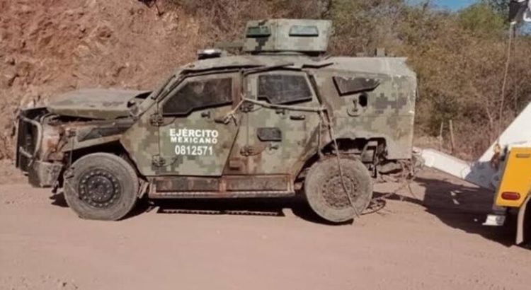 Mueren dos militares por explosión de narcomina en Michoacán