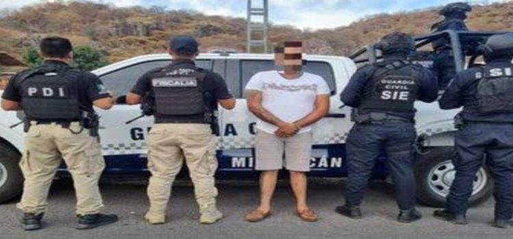 Capturan a ‘El Sigi’, presunto extorsionador de limoneros en Buenavista, Michoacán