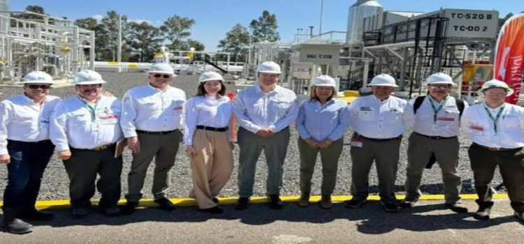 Inauguran estación de compresión de gas natural en Michoacán