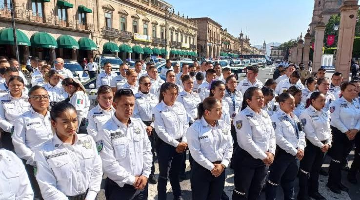 Policía Morelia, preparada para garantizar seguridad en Semana Santa