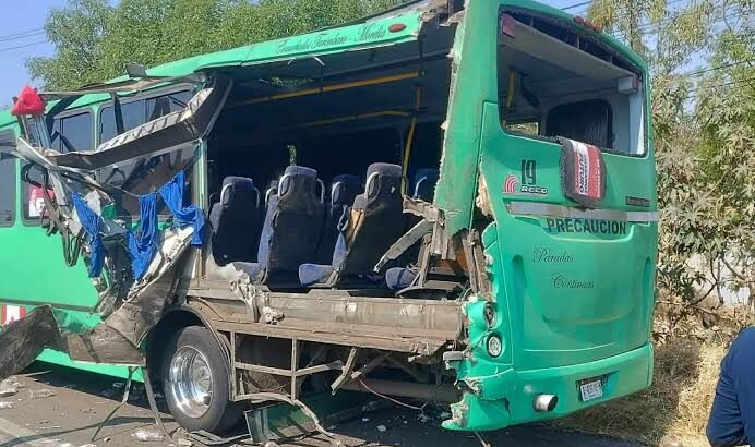 Choque en la Morelia-Salamanca deja al menos 14 heridos