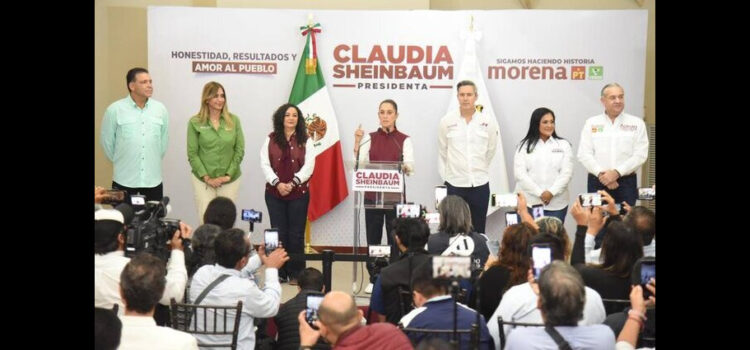 Claudia Sheinbaum cancela visita a Apatzingán en Michoacán