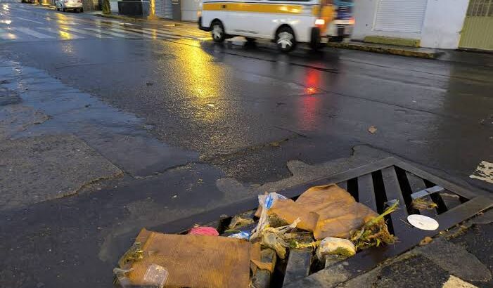 En Morelia retiran 560 toneladas de basura durante lluvias