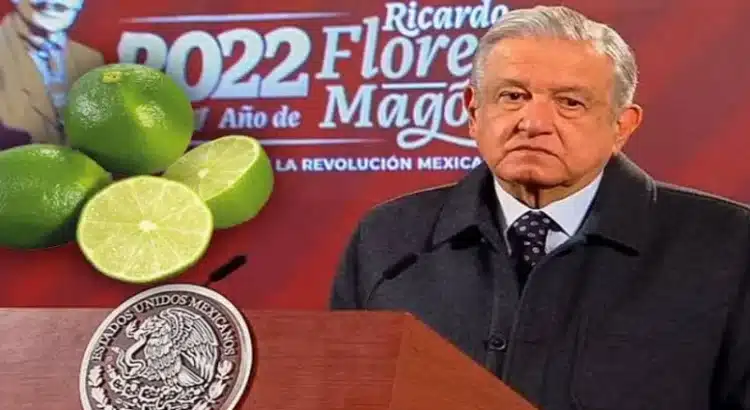 AMLO reconoce problema de extorsión a productores de limón en Michoacán