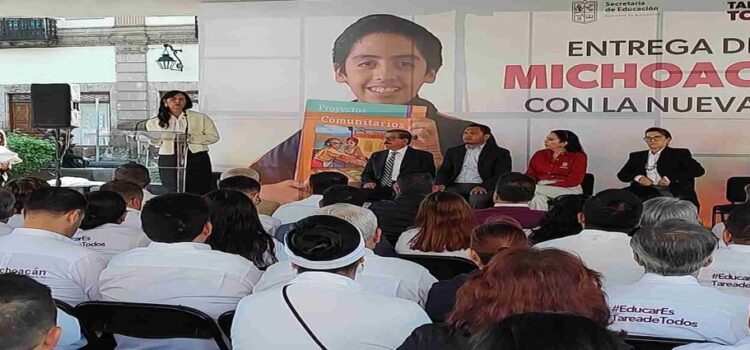 Más de 6 millones de libros escolares se entregarán en Michoacán