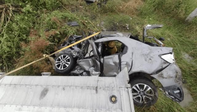 Accidente carretero afuera de Aeropuerto de Morelia deja un muerto