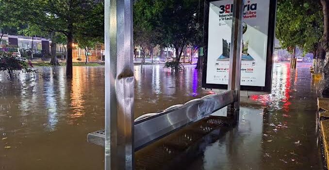 Fuertes lluvias dejan 35 viviendas afectadas en Morelia