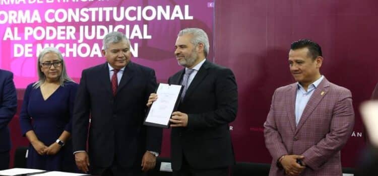 Michoacán, primer estado en presentar iniciativa de reforma al Poder Judicial local