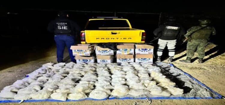 Aseguran 115 kilos de metanfetaminas tras operativo en Morelia