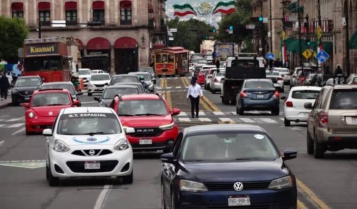 Ayuntamiento de Morelia emite alerta vial por cortes a la circulación en el Centro Histórico