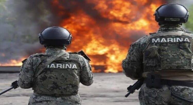 Destruyen 50 toneladas de precursores químicos en Michoacán