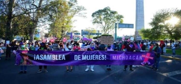 Convoca Asamblea de Mujeres Michoacán a marcha del 8M