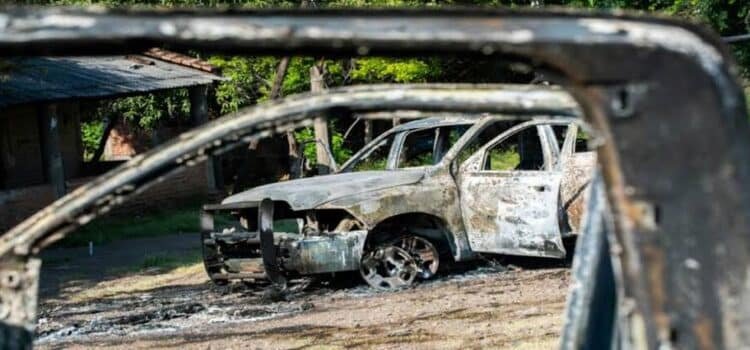 Emboscada de sicarios en Queréndaro, Michoacán, deja tres policías muertos