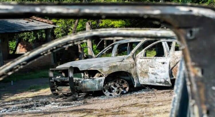 Emboscada de sicarios en Queréndaro, Michoacán, deja tres policías muertos