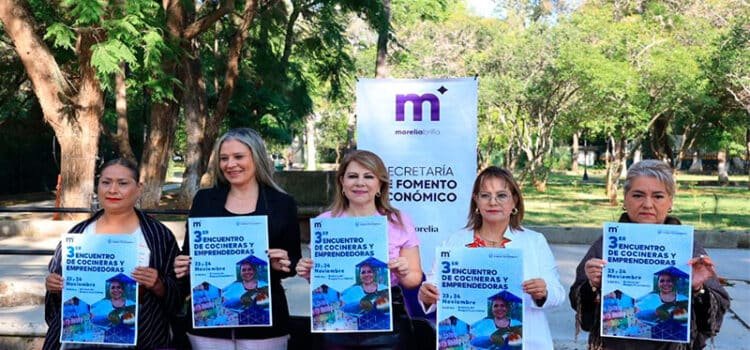 Anuncian proyectos para el apoyo de mujeres en Morelia