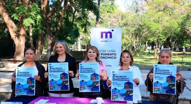 Anuncian proyectos para el apoyo de mujeres en Morelia