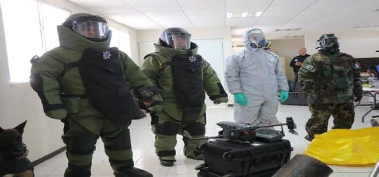 Más de 3 mil granadas decomisadas, por equipo antiexplosivos de Michoacán