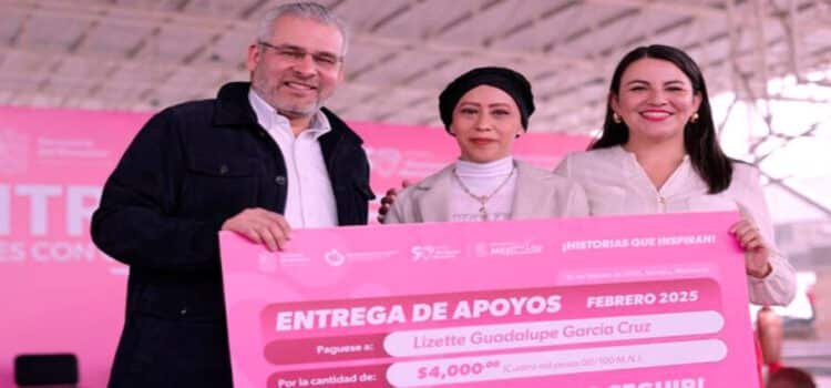 Bedolla garantiza apoyos económicos para mujeres con cáncer