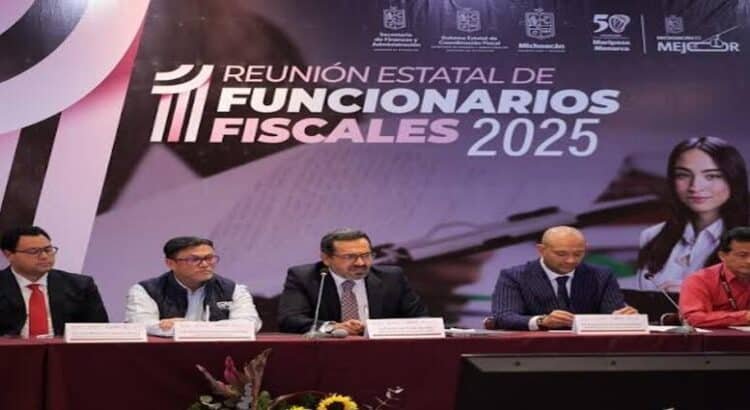 Gobierno de Michoacán celebra primera reunión estatal de funcionarios fiscales