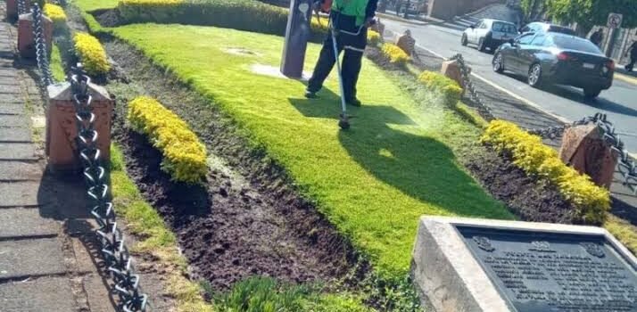 Gobierno de Morelia interviene áreas verdes en zona de las Tarascas