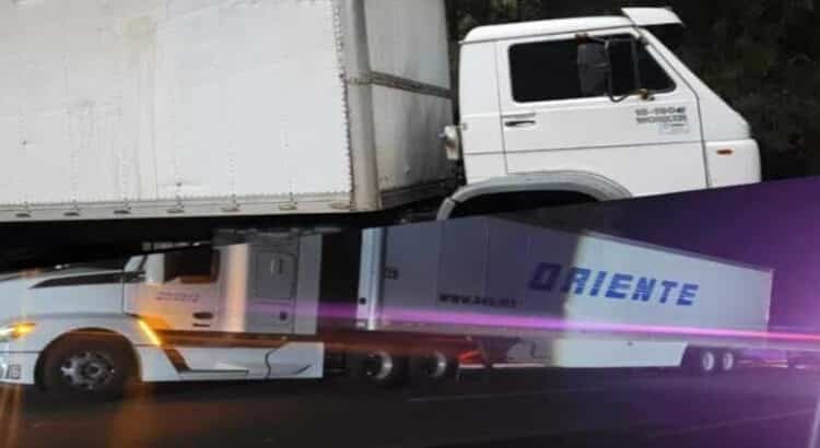 En distintas acciones, SSP Michoacán recupera 2 tractocamiones robados