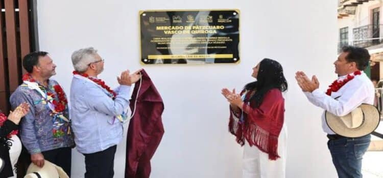 Inaugura Bedolla, el mercado más grande de Michoacán