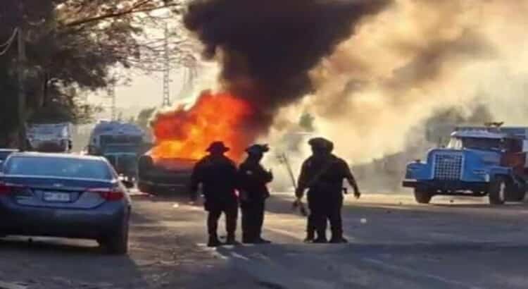 Liberan a 6 de 10 detenidos por quema de vehículos en Michoacán