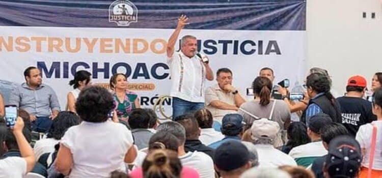 Secretaría de Morena Michoacán reprueba trifulca en evento de Morón