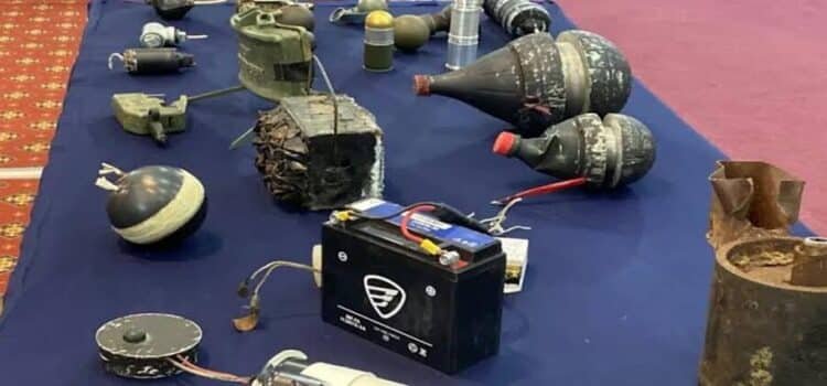SSP ha desactivado más de 4 mil artefactos explosivos en Michoacán