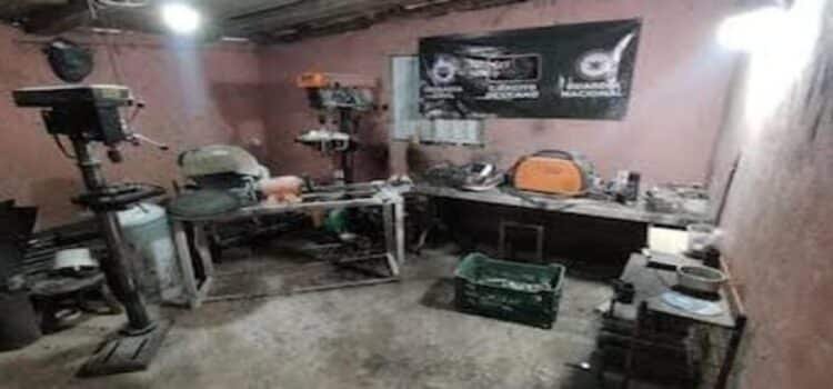 Aseguran bodega donde se fabricaban explosivos para dron en Michoacán
