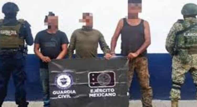 Ejército mexicano repele agresión y detiene a 3 presuntos integrantes del CJNG en Michoacán