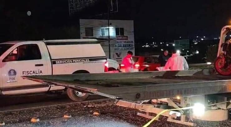 Muere mujer en accidente de moto en salida a Salamanca