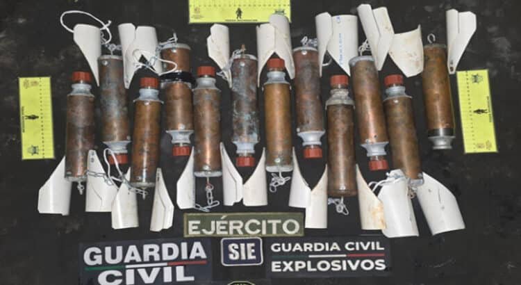 Destruyen 12 drones pertenecientes a la delincuencia en Tuzantla, Michoacán