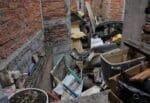 Retiran 100 toneladas de basura en una vivienda al poniente de Morelia