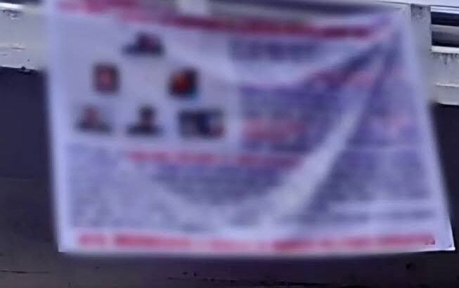 Narcomantas en Morelia y Tarímbaro señalan a mandos militares y grupos criminales