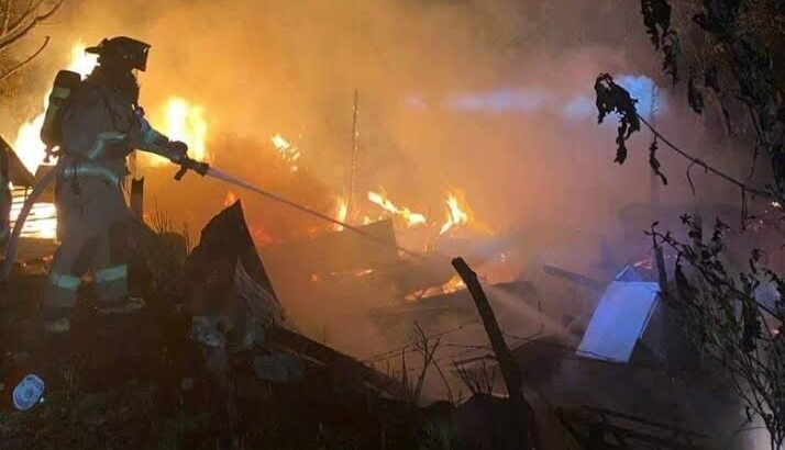 Muere calcinado adulto de 90 años en incendio de su casa en Morelia