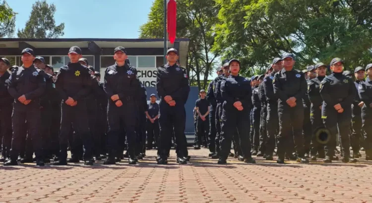 En Morelia Se Gradúan 300 Nuevos Policías Para 64 Municipios