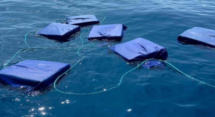 Hallan 40 bultos de cocaína en costas de Michoacán; aseguran alrededor de 2.5 toneladas