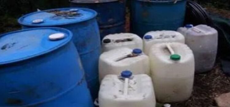 Aseguran en Michoacán 5 toneladas y 19 mil 600 litros de químicos para drogas sintéticas