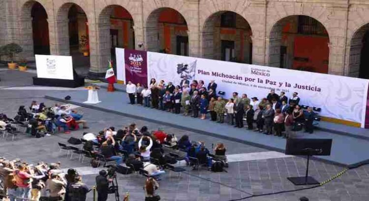 Presentan primer balance de acciones del Plan Michoacán por la Justicia