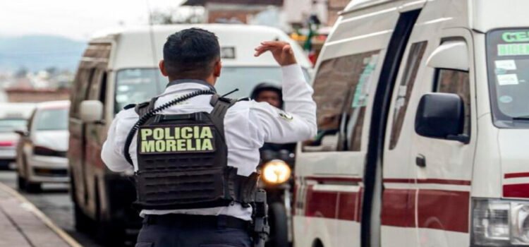 Policía de Morelia llama a la ciudadanía a priorizar traslados seguros durante las fiestas