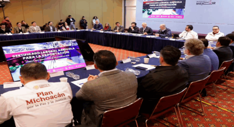Plan Michoacán impulsa certificación laboral para exportar aguacate con empleo formal Plan Michoacán impulsa certificación laboral para exportar aguacate con empleo formal