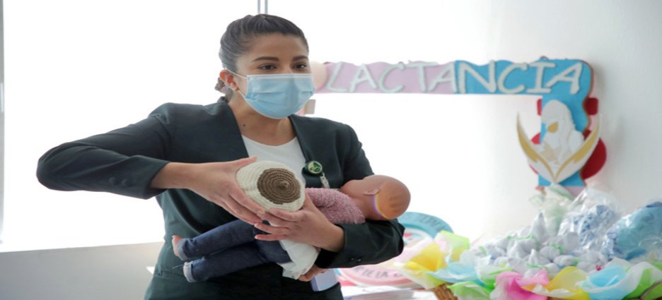 IMSS Michoacán fortalece acciones para promover la lactancia materna